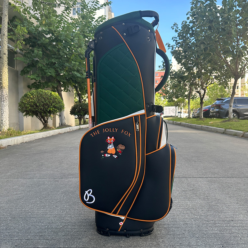 Black Green Duro Golf Bag