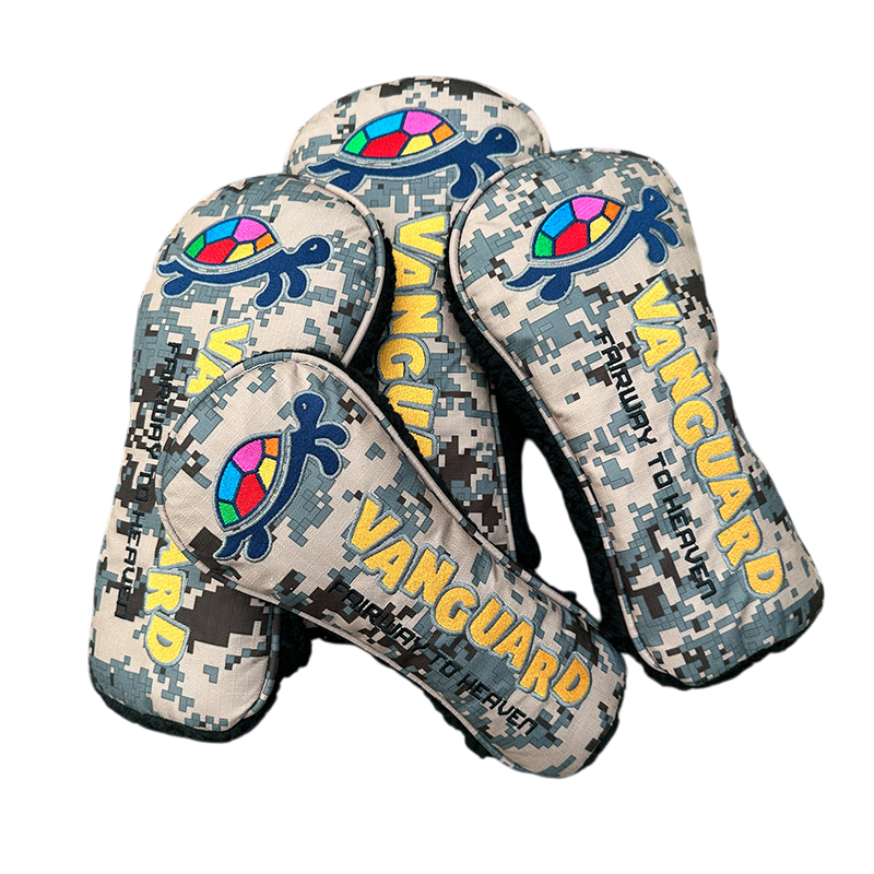 Custom Design Camo Golf Headcovers Knit