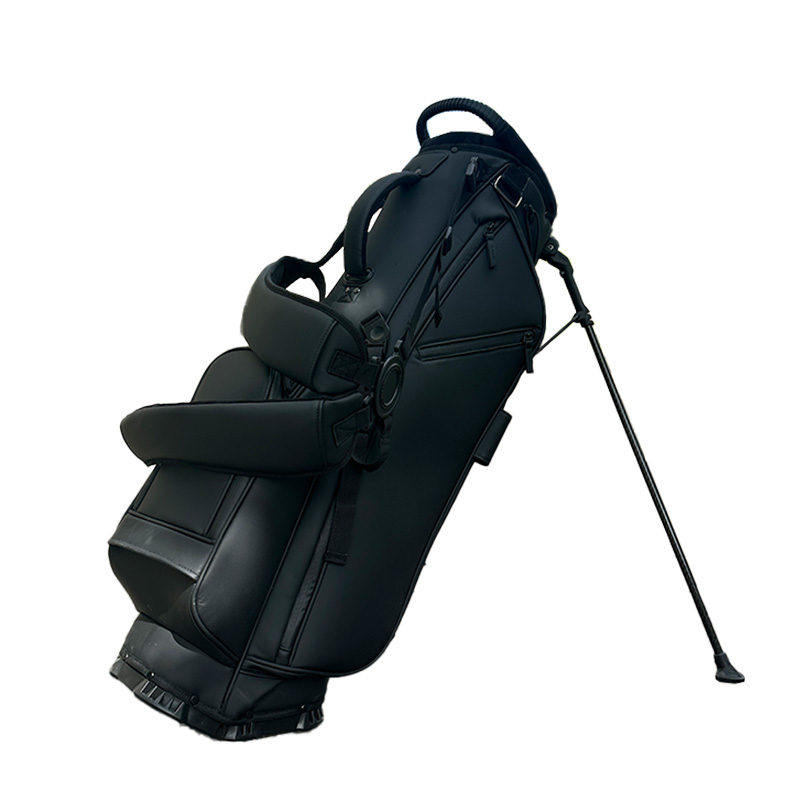 Black Leather Custom Made Golf Bags – Stylish & Durable